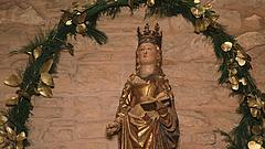 heilige Katharina von Alexandrien in der Kapelle der Katholischen Hochschulgemeinde Eichstätt